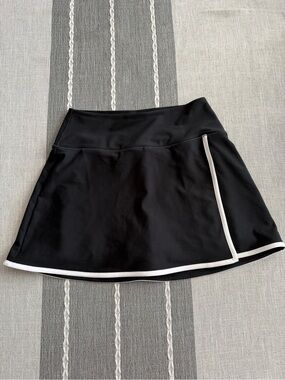 YPB Black Athletic Skort
